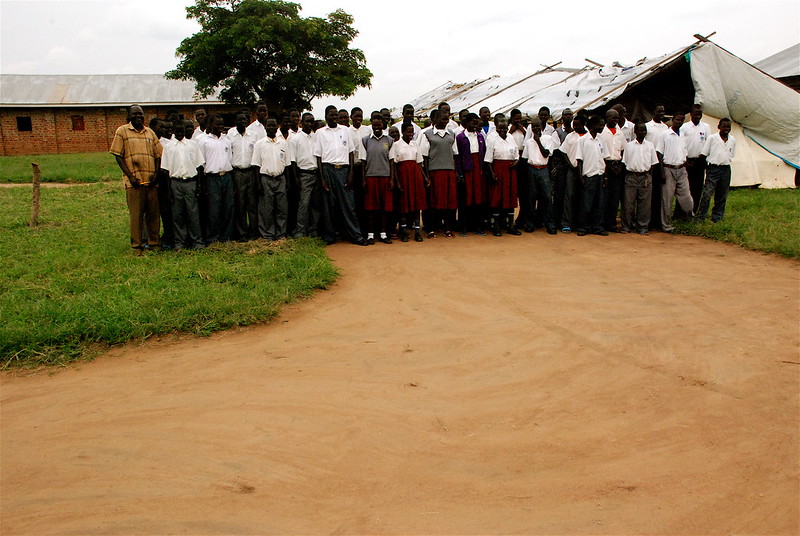 Students at Pabbo